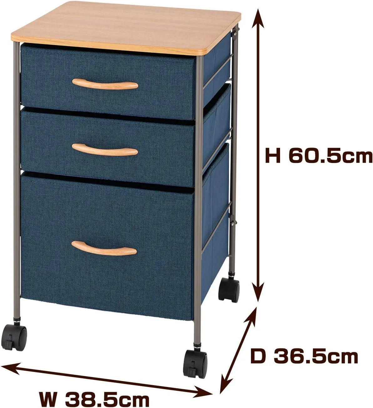布製收納盒 Fabric storage cabinet — 圖片 1